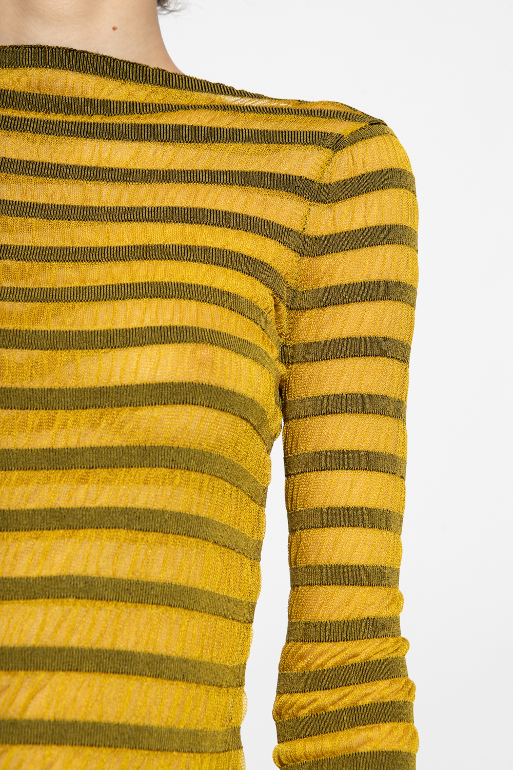 Yellow Striped top Proenza Schouler White Label Vitkac GB